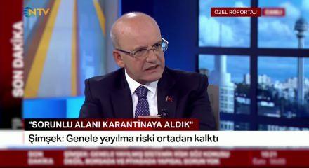 Bakan Mehmet Şimşek "Alınan tedbirler yeterli" dedi