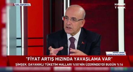 Bakan Mehmet Şimşek dezenflasyon ile m&uuml;cadelede kararlılık mesajı