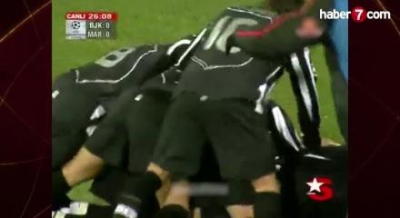 Tarih: 28 Kasım 2007! Beşiktaş'tan Marsilya ağlarına iki muhteşem gol