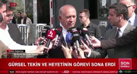 CHP'de G&uuml;rsel Tekin'in g&ouml;revine son verildi