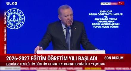 Cumhurbaşkanı Erdoğan "Erdemli nesiller yetiştirmeyi hedefliyoruz" dedi