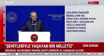 Cumhurbaşkanı Erdoğan'dan Ter&ouml;rs&uuml;z T&uuml;rkiye mesajı