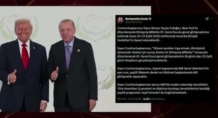 Cumhurbaşkanı Erdoğan'ın ABD'yi ziyaret edeceği tarih a&ccedil;ıklandı