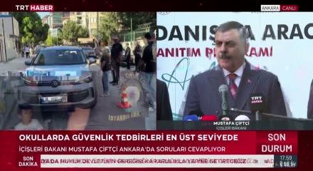İ&ccedil;işleri Bakanı Mustafa &Ccedil;ift&ccedil;i 'G&uuml;venlik i&ccedil;in 7 bakanlık ortak protokol hazırladık'dedi