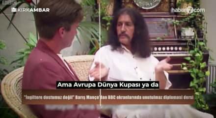 "İngiltere dostumuz değil" Barış Man&ccedil;o&rsquo;dan BBC ekranlarında unutulmaz diplomasi dersi