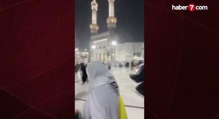 Mekke-i M&uuml;kerreme'de fırtına ve sağanak yağış