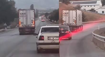 S&ouml;z&uuml;n bittiği anlar! Facia resmen 'geliyorum' demiş..