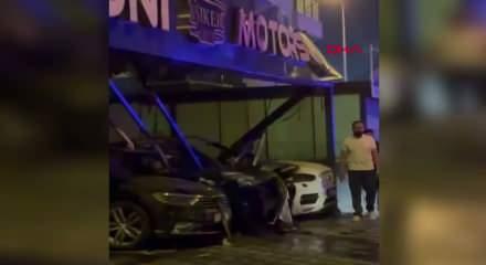  Su&ccedil; &ouml;rg&uuml;t&uuml; adına oto galeriyi kundaklayan 3 kişiye g&ouml;zaltı