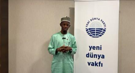 Kamerunlu &ouml;ğrenciden Yeni D&uuml;nya Vakfı&rsquo;na vefa ziyareti