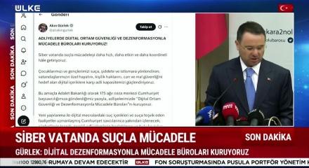  Adliyelerde "Dijital Ortam G&uuml;venliği ve Dezenformasyonla M&uuml;cadele B&uuml;roları" kuruluyor