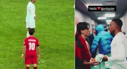 Arda G&uuml;ler r&uuml;zgarı! Mbappe'nin paylaşımı sosyal medyayı yıktı ge&ccedil;ti!