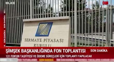 Bakan Mehmet Mehmet Şimşek başkanlığında 131 fonun tasfiyesi i&ccedil;in kritik toplantı