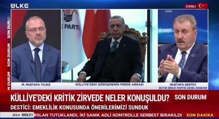 BBP Lideri Destici'den Ter&ouml;rs&uuml;z T&uuml;rkiye a&ccedil;ıklaması
