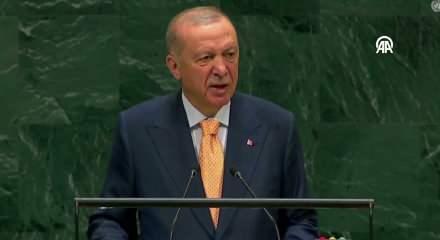Erdoğan BM'de flaş &ccedil;ağrı yapıp y&uuml;zlerine haykırdı: Boğma girişimi h&uuml;srana uğrayacak!