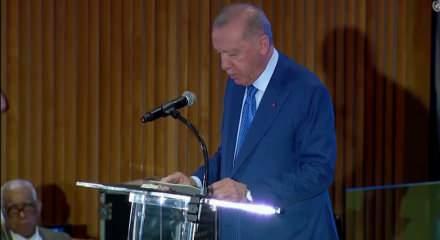 Cumhurbaşkanı Erdoğan BM İklim Zirvesi'nde konuştu