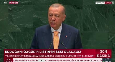 Cumhurbaşkanı Erdoğan: İnsanlık g&uuml;&ccedil;l&uuml; iradenin hayat bulacağı g&uuml;nleri hasretle bekliyor