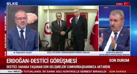 Destici: "Milletimizin sıkıntılarını Cumhurbaşkanımıza ilettik"