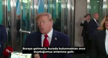 Donald  Trump'tan BM hitabı &ouml;ncesinde Rusya'ya ilk mesaj