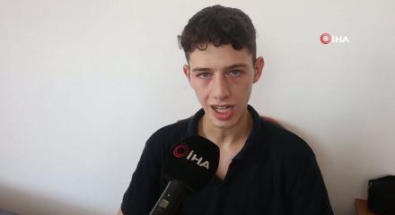Hatay'da tıp fak&uuml;ltesi kazanan Suriyeli M&uuml;nir'in başarı hik&acirc;yesi
