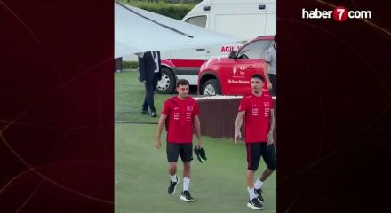 Milli Takım kampında eğlenceli ağlar! Gen&ccedil; yıldız ilk kez katıldı