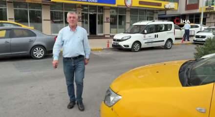 İzmir'de taksici 920 TL beklerken hesabında servet yattı