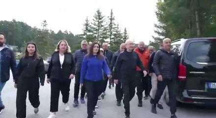Kılı&ccedil;daroğlu, Abant&rsquo;ta sabah y&uuml;r&uuml;y&uuml;ş&uuml; yaptı