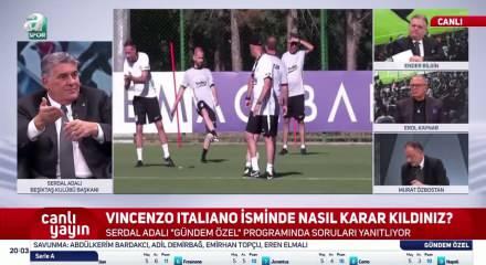 Serdal Adalı: Napoli Başkanı'na teşekk&uuml;r ederim