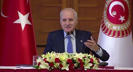 TBMM Başkanı Kurtulmuş: "Erken se&ccedil;im tartışmalarının yeri ve zamanı değildir"