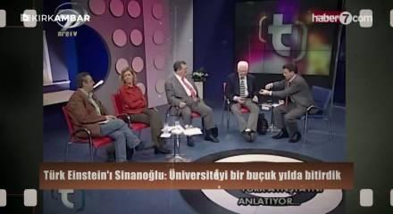 T&uuml;rk Einstein'ı Oktay Sinanoğlu Amerika'daki eğitim yıllarını anlattı