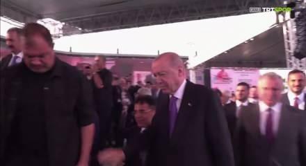 Yağlı G&uuml;reş Cumhurbaşkanlığı Kupası finalinde Erdoğan coşkusu!