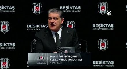 Beşiktaş'ta Serdal Adalı stadın kapasitesi artırımı i&ccedil;in tarihi a&ccedil;ıkladı