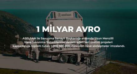 ASELSAN ile Savunma Sanayii Başkanlığı arasında 1 milyar euroluk anlaşma!