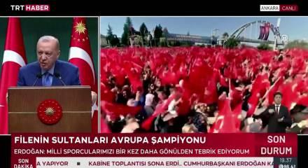 Cumhurbaşkanı Erdoğan: Değeri 10 milyar lirayı aşan bu yatırımların milletimize hayırlı olsun