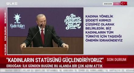 Cumhurbaşkanı Erdoğan: "Hareketimiz adı gibi AK" 