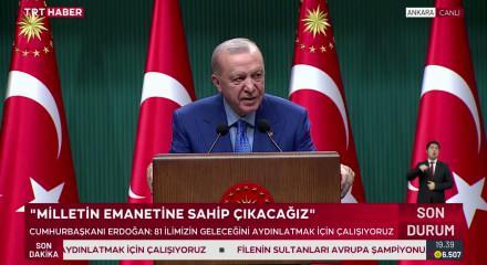 Cumhurbaşkanı Erdoğan: İstanbul Havalimanı 84,5 milyon yolcuya ev sahipliği yaptı