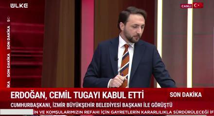 Cumhurbaşkanı Erdoğan, İzmir B&uuml;y&uuml;kşehir Belediye Başkanı Tugay'ı kabul etti