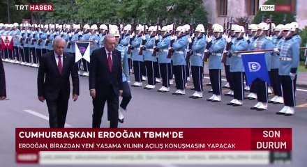 Cumhurbaşkanı Erdoğan TBMM'de