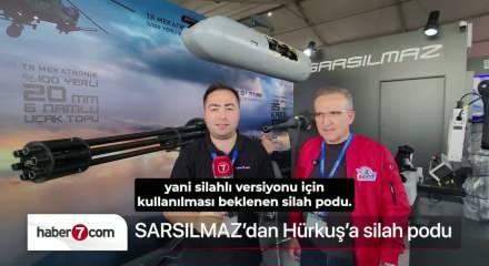 Havadan yakın ateş desteği: H&uuml;rkuş c'ye sarsılmaz imzalı milli silah podu!