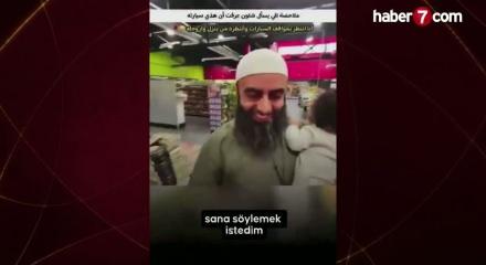 'Aracına &ccedil;arptık' dediler, o ise Allah'a tevekk&uuml;l etti! Verdiği cevap beğeni topladı