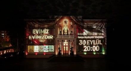 Konya&rsquo;da Filistin&rsquo;e destek ma&ccedil;ı: Trib&uuml;nler &uuml;cretsiz