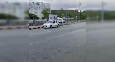 K&ouml;pr&uuml; &uuml;st&uuml;nde hesaplaşma! Hatay'da Husumetlisini vurduğu anlar kamerada