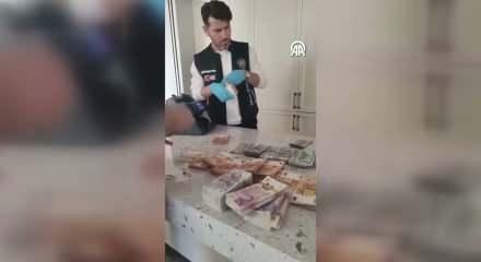Mersin'de yolsuzluk soruşturması: Ş&uuml;phelinin evinden servet &ccedil;ıktı