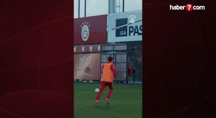 Okan Buruk'tan antrenmanda jeneriklik gol!