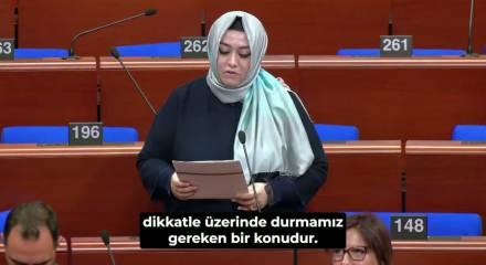 Sena Nur &Ccedil;elik Kanat&rsquo;tan Batı Trakya T&uuml;rkleri&rsquo;nin hak ihlallerine y&ouml;nelik Yunanistan&rsquo;a sert tepki