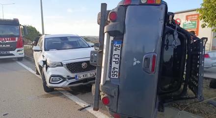 Tekirdağ'da akıl dışı olay! İ&ccedil;inde &ccedil;ocuk bulunan otomobili ka&ccedil;ırdı