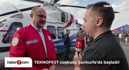 Şanlıurfa'da TEKNOFEST coşkusu! Gen&ccedil;lerin teknoloji hayali ger&ccedil;eğe d&ouml;n&uuml;şt&uuml;