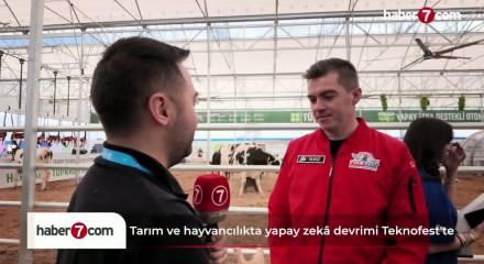 TEKNOFEST'te tarımın geleceği: D&uuml;nyanın ilk yapay zeka destekli otonom &ccedil;iftliği T&uuml;rkiye'de