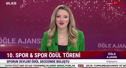 &Uuml;lke Tv 10. Spor&Spor &Ouml;d&uuml;lleri sahiplerini buldu