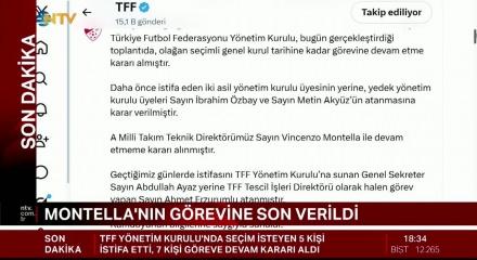 A Milli Takım'da Montella d&ouml;nemi sona erdi!