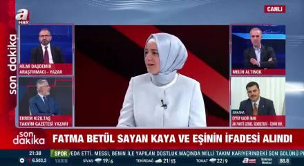 AK Parti'den son dakika Fatma Bet&uuml;l Sayan Kaya kararı: Partiden ihra&ccedil; edildi